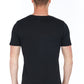 Black Cotton Men T-Shirt