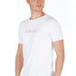 White Cotton Men T-Shirt