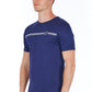 Blue Cotton Men T-Shirt