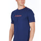 Blue Cotton Men T-Shirt