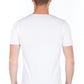 White Cotton Men T-Shirt