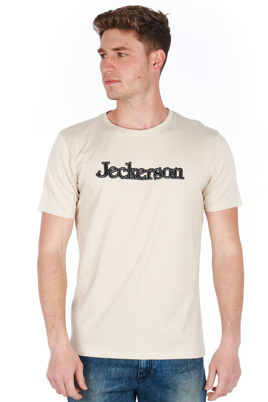 Silver Cotton Men T-Shirt
