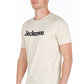 Silver Cotton Men T-Shirt