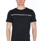 Black Cotton Men T-Shirt