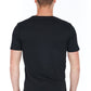 Black Cotton Men T-Shirt
