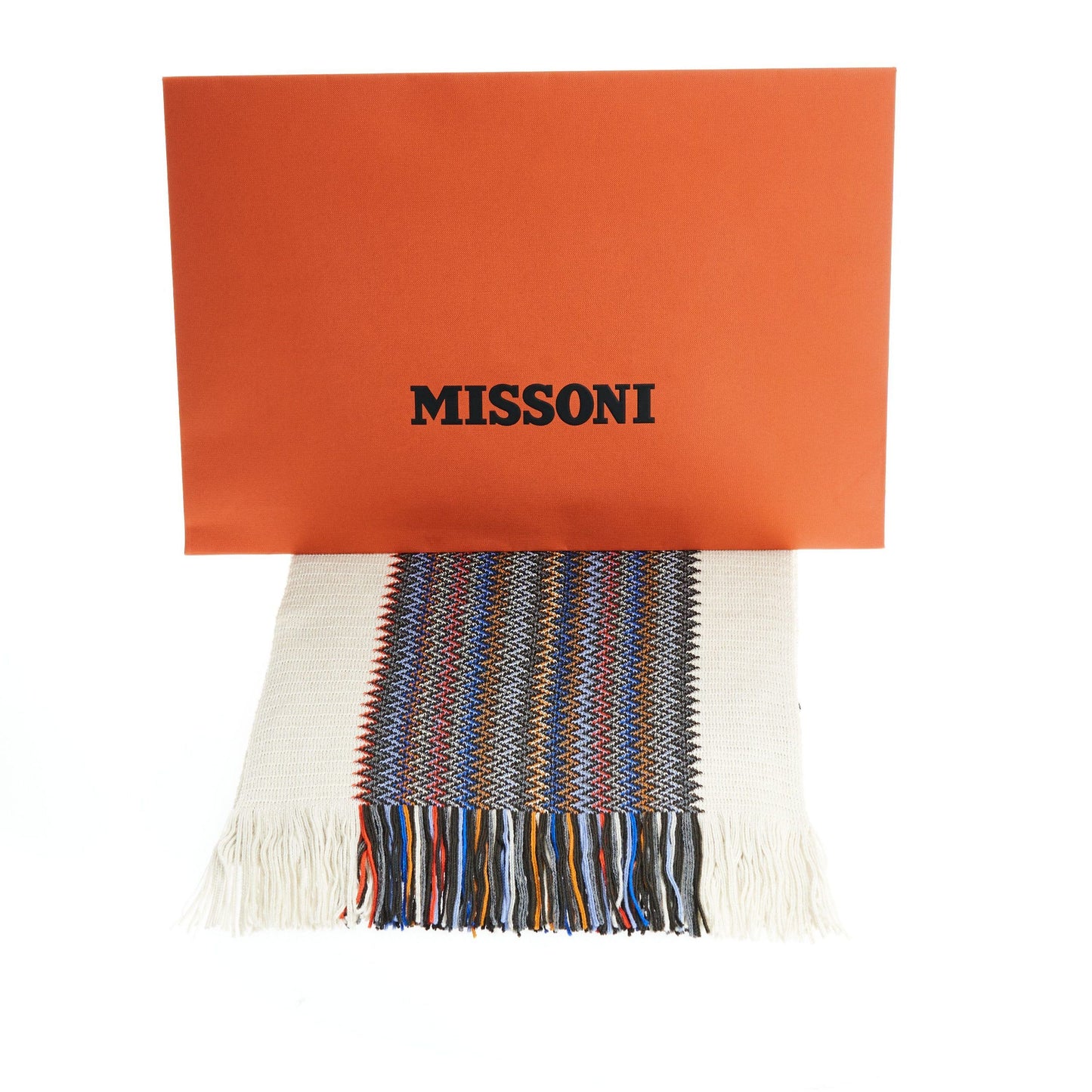 Multicolor Wool Men Scarf