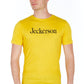 Yellow Cotton Men T-Shirt
