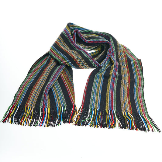 Multicolor Wool Men Scarf