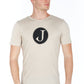 Silver Cotton Men T-Shirt