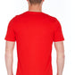 Red Cotton Men T-Shirt
