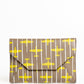 Beige Leather Women Clutch