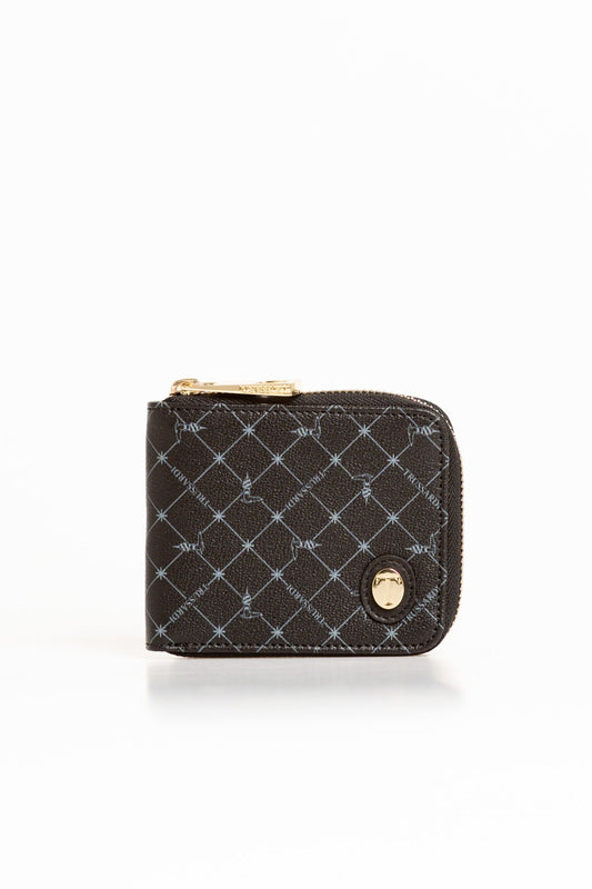 Black Leather Women Wallet