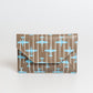 Beige Leather Women Clutch