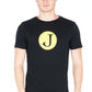 Black Cotton Men T-Shirt