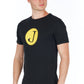 Black Cotton Men T-Shirt