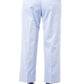 Light-Blue Cotton Women Palazzo Pants