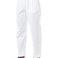 White Cotton Women Trouser