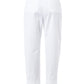 White Cotton Women Trouser