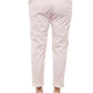 Pink Cotton Women Chino Pants