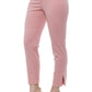 Pink Cotton Women Trouser