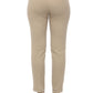 Beige Cotton Women Pant