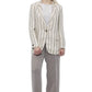 Beige Tencel Women Palazzo Pant