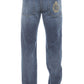 Blue Cotton Men Jeans