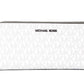 Jet Set Travel Large Optic White Signature Continental Wrist Wallet