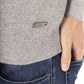 Gray Wool Men Sweater