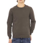 Green Wool Men Sweater