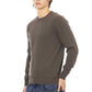 Green Wool Men Sweater