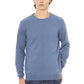 Light-Blue Wool Men Sweater