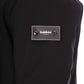 Black Polyester Men Jacket