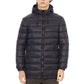 Blue Nylon Men Jacket