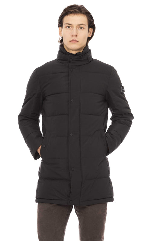 Green Polyester Men Jacket