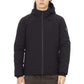 Blue Polyester Men Jacket