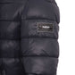 Blue Nylon Men Jacket
