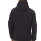 Blue Polyester Men Jacket