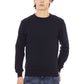 Blue Wool Men Sweater