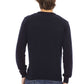Blue Wool Men Sweater