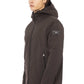 Brown Polyester Men Jacket