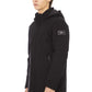 Black Polyester Men Jacket