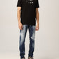 Blue Cotton Men Jeans