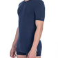 Blue Cotton Men T-Shirt