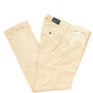 Beige Cotton Men Chino