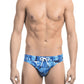 LightBlue Polyamide Men Swimwear