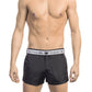 Black Polyamide Men Swim Short