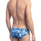 LightBlue Polyamide Men Swimwear