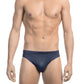 Blue Polyamide Men Swimwear