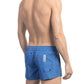 Blue Polyamide Men Swim Short